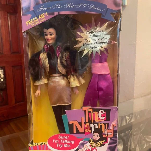 The Nanny Fran Drescher 1995 Limited Edition Talking Doll MIB